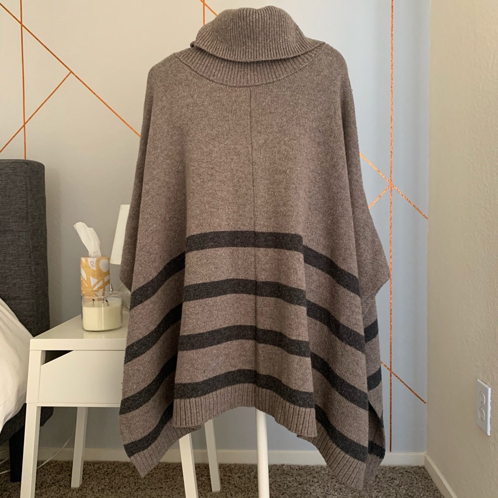 Banana Republic Factory Striped Poncho